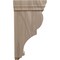Ekena Millwork 2 1/2"W x 5 1/2"D x 10"H Medium Rojas Wood Corbel, Walnut CORW02X05X10RJWA - alternate 4